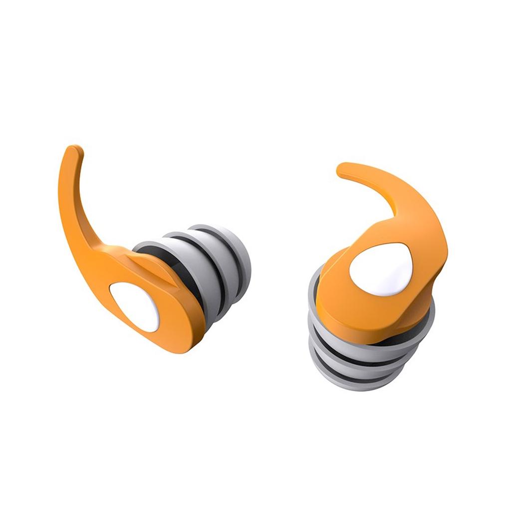 1 пара берушей, мягкие силиконовые шумоподавляющие многоразовые беруши для сна, работы, учебы, путешествий, концертов, храпа