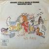 Виниловая пластинка CROSBY STILLS NASH YOUNG Greatest Hits So Far FL2490 Первая пластинка 1974 Тайвань Рок Б/у