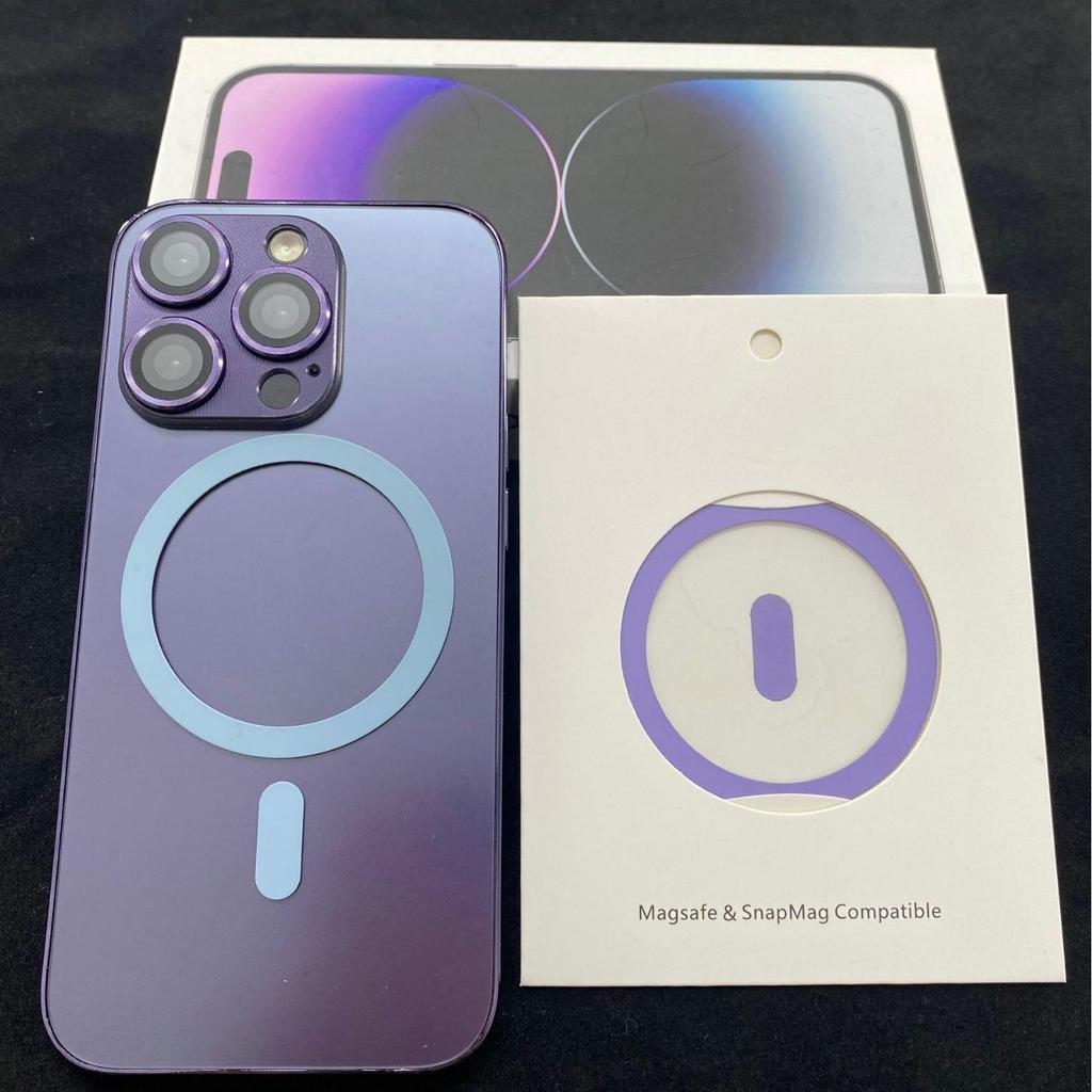 Ультратонкая беспроводная зарядка MagSafe с магнитным кольцом и точками позиционирования