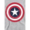 Captain America Childrens/Kids Shield Heather Pull Over Hoodie