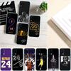 Прозрачный чехол для телефона K-Kobes Basketball Star для Samsung Galaxy A04 A04S A14 A23 A34 A54 M23 M33 M52 M53