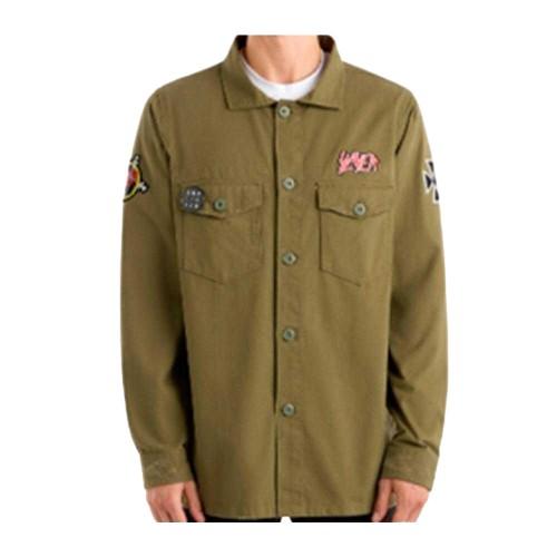 Slayer Мужская военная рубашка The Final Campaign