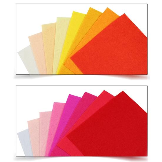 1 Set Ultra-soft Breathable Cloth DIY Fabric Non Woven Creative Cuttable Handicraft Cloth