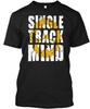 Футболка с принтом Single Track Mind Brain T- T-shirt, горный велосипед. Сделано в США. Размеры от S до 5XL