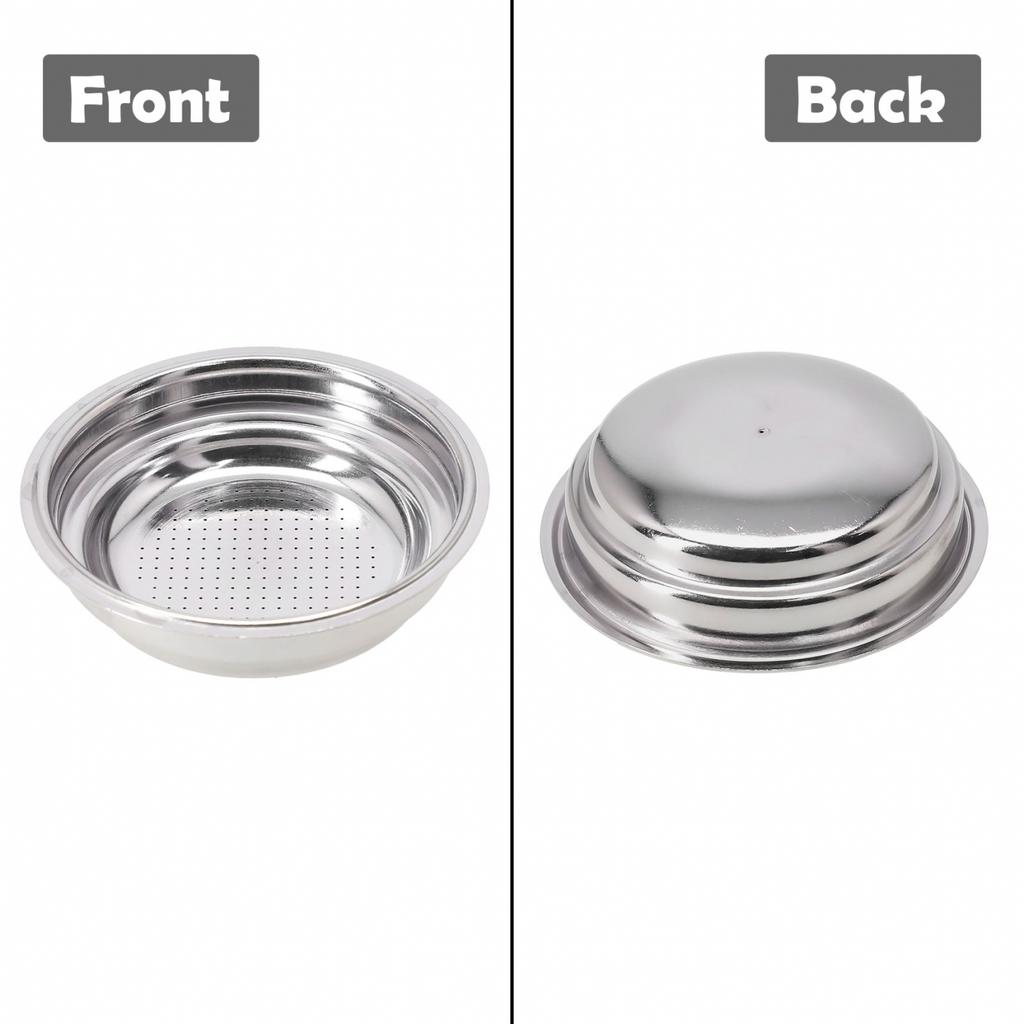 Replacement Coffee Filter Basket 51mm Stainless Steel Easy Maintenance