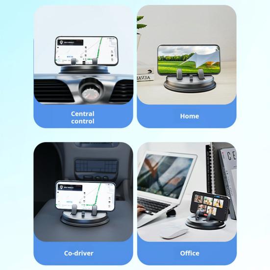 Автомобильный держатель для телефона на приборную панель, вращающаяся на 360 градусов подставка для телефона, универсальный держатель для мобильного телефона для смартфона