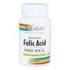 Solaray Folic Acid 1000mcg Natural Lemon Lozenge Free Sugar, корейская здоровая пища