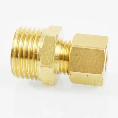 6 8 10 12 15 16-28 мм наружный диаметр x M8-M30 1/8" 1/4" 3/8" 1/2" 3/4" 1" BSP Наружная резьба Компрессионный союз Латунный фитинг для труб Соединитель Муфта