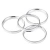 4pcs Car Wheel Spacer Center Piece Ring  To Fit Your Car's Center Bore 73.1/54.1 73.1/56.1 To 73.1-66.6 Many Size for Options