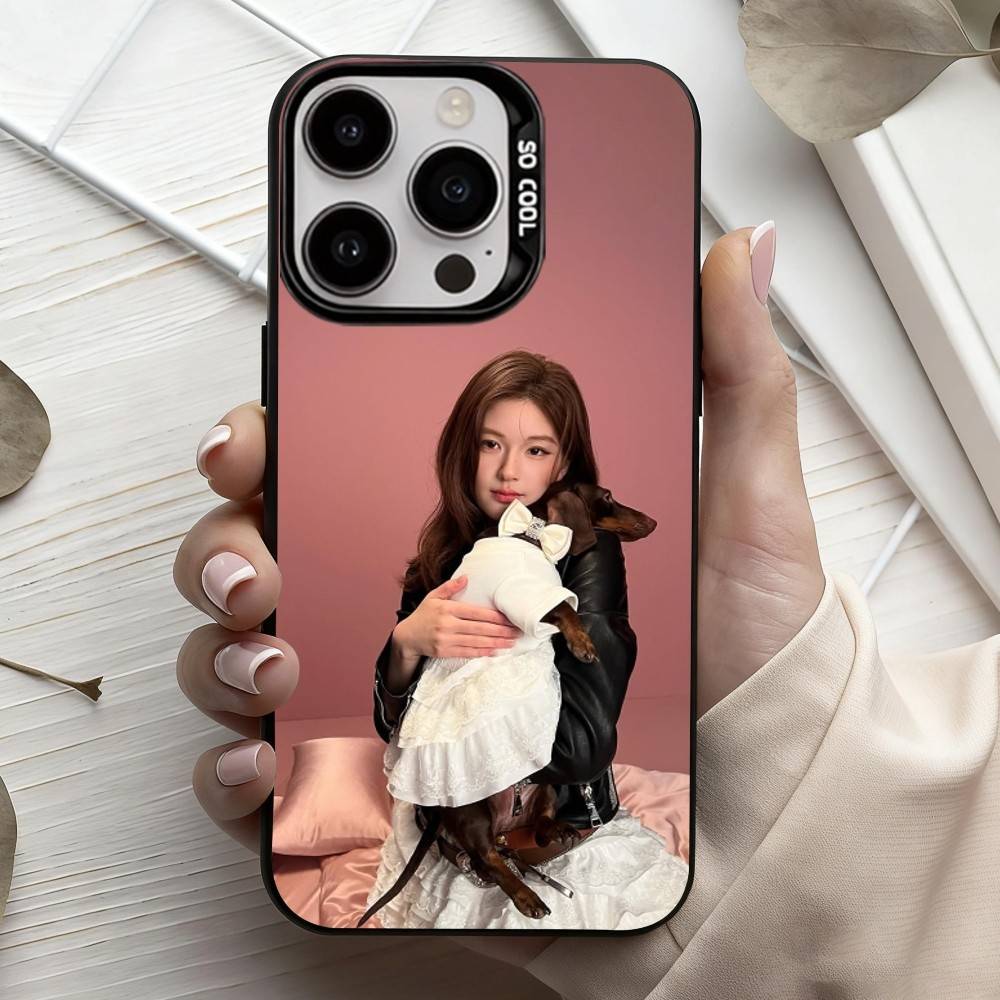 L-lusi R-Rosy Z-Zhao Актер Чехол для телефона Для iPhone17,16,15,14,13,12,11 Plus,Pro Max Черный Конфетный серебряный чехол для телефона