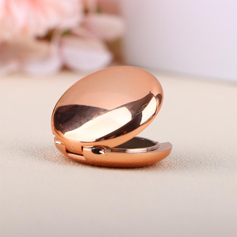 Золотая мини-пустая коробка для теней для век Highlight Rouge, косметический футляр для макияжа, многоразовые дорожные аксессуары, дозатор для косметики