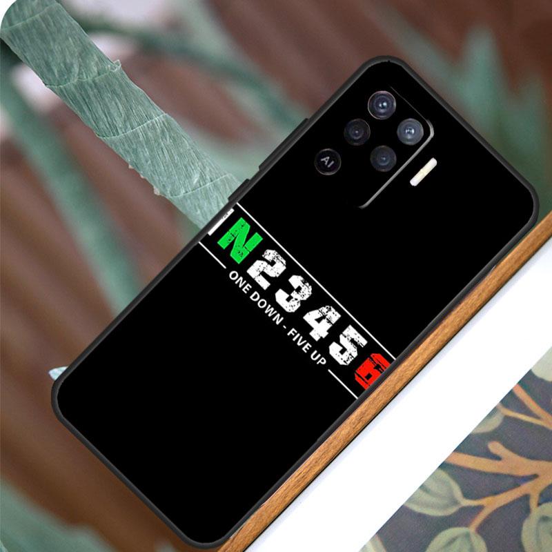 Motorcycle Gear For OPPO A57 A57S A77 A5 A9 A53 A52 A72 A96 A76 A16 A54 A74 A94 A38 A58 A78 A15 A17 Case