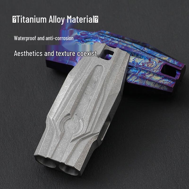 Titanium Alloy Outdoor Survival Whistle