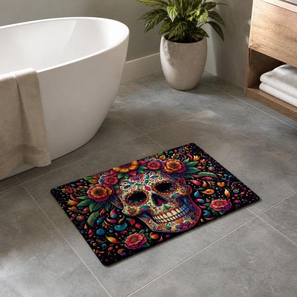 Non-Slip Skull Carpet Anti-fouling Home Decor Carpet High Quality Area Rug Living Rooms