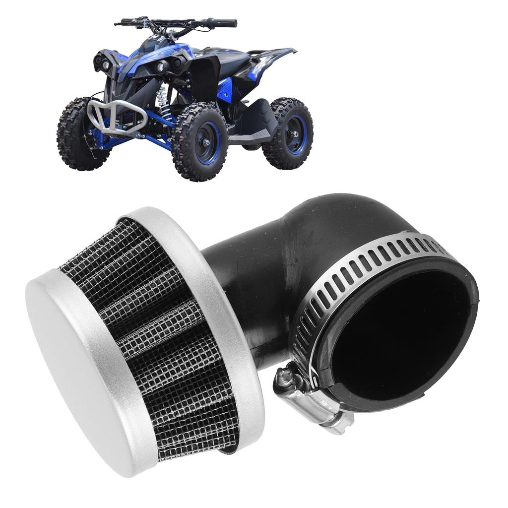 1.4in Bent Angled Air Filter Pod Cleaner Accessory Fit for 90cc 110cc PIT QUAD DIRT BIKE ATV