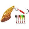 PB Lure Micro Metal Vibration 2.7g Metal Vibe Set of 5 Colors Ideal for Rainbow Trout, Pipe Fishing, and Area Trout Fishing
