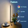 Светодиодный напольный светильник, работающий с Siri Alexa Google Home, RGB-светильник для рабочего стола, торшеры для кабинета, прикроватный декор для спальни Baseus