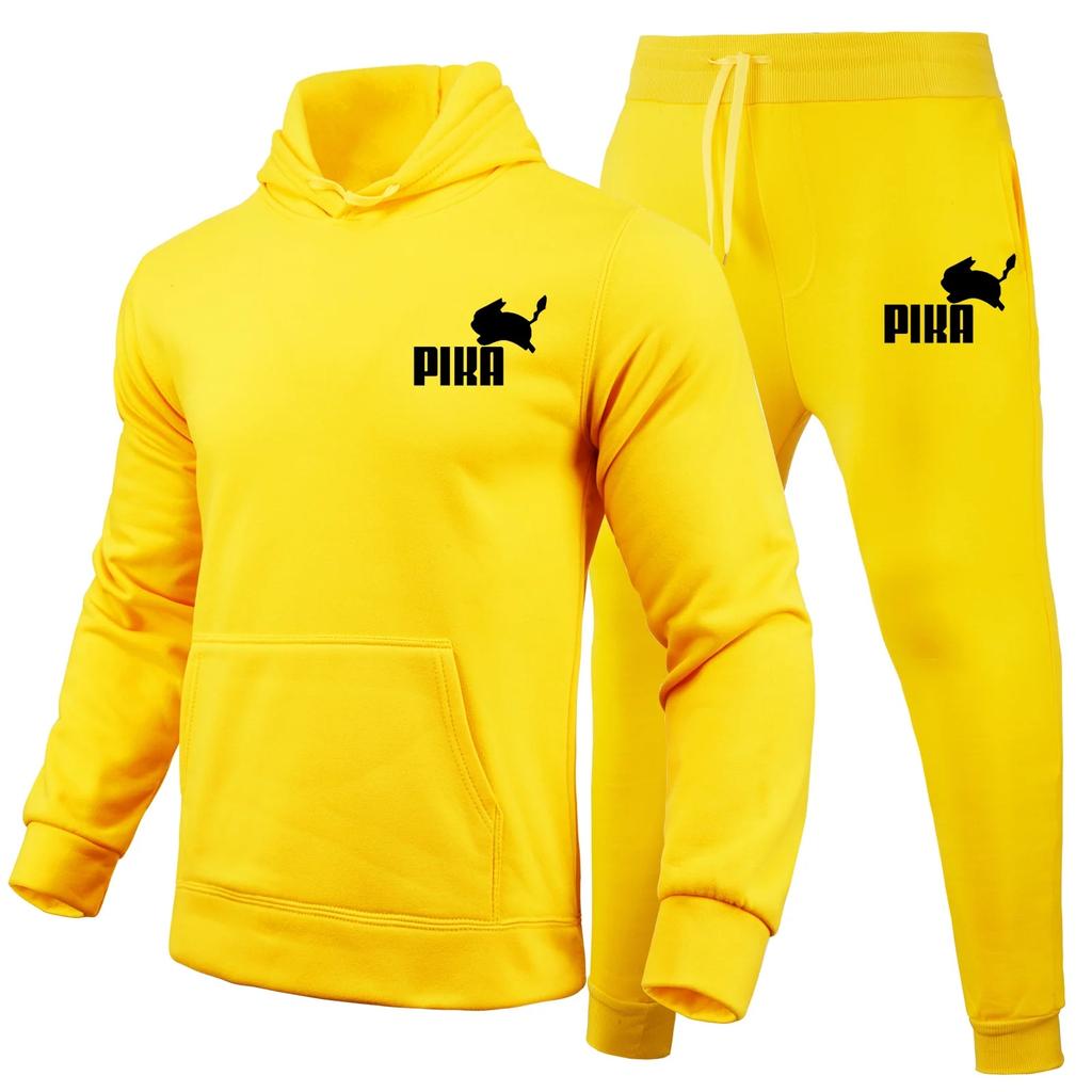 Комплект с капюшоном Пика, женские толстовки, костюмы для уличного фитнеса, бега, модный спортивный костюм, весенне-осенний стиль, толстовка с капюшоном