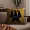 Hamilton-ES Музыкальная игровая наволочка Наволочка от пылевых клещей Невидимая молния шелковистый короткий плюш Чехол для подушки дивана