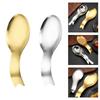 Stainless Steel Spoon Rest Ladle Holder For Kitchen Cooking Utensils Spatula Rack Corrosions Resistant Dishwasher Safe