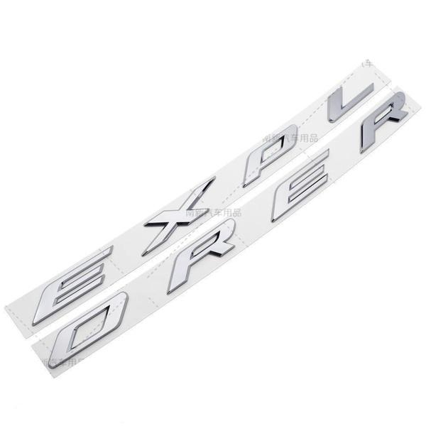 1 комплект OEM для Ford Explorer Буквы Капот Багажник Задняя дверь Эмблема Значок ТАБЛИЧКА Наклейки 8 Букв