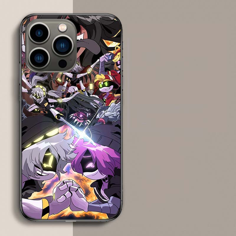 Чехол для телефона M-Murder-D-Drones Для iPhone 17 Air 15 Pro 14 Plus 16 Pro Max 17E 16E 12 13 Mini 11 Чехол Милый Fundas