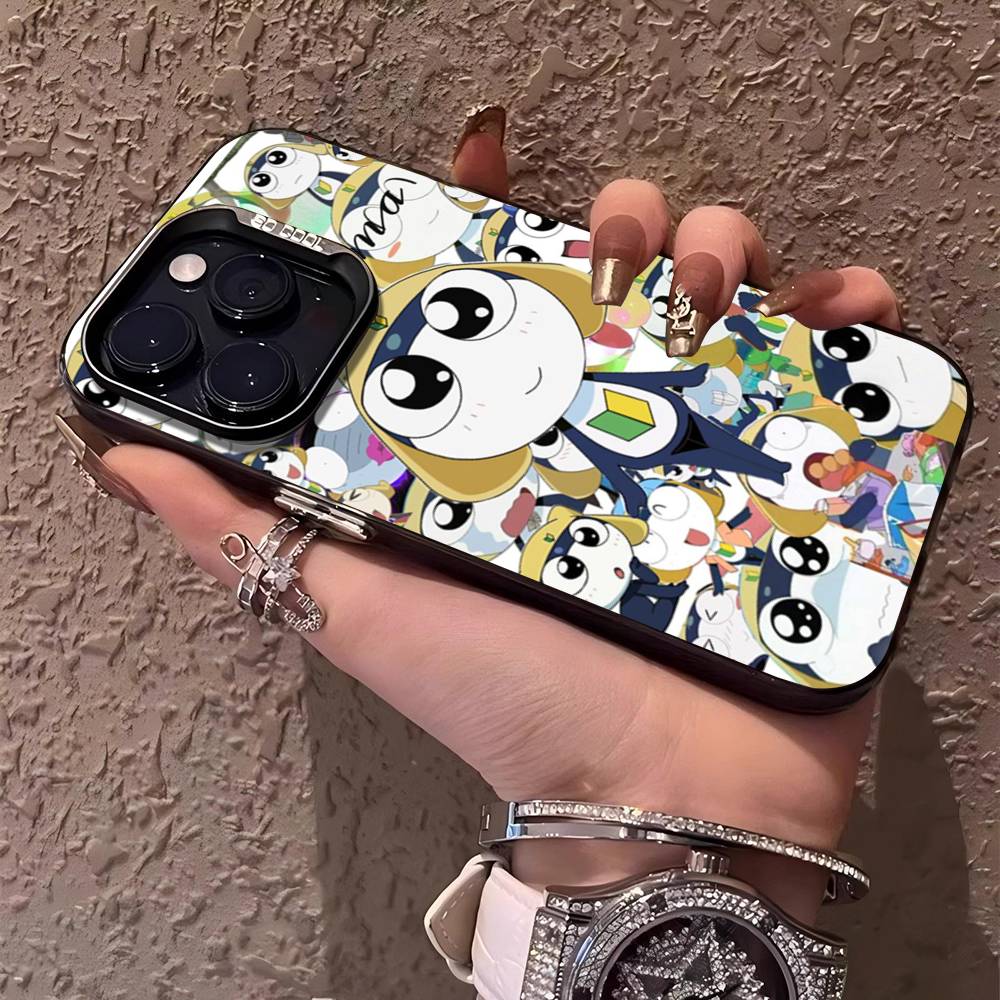 Кероро Лягушонок Крутой Гансо Сержант Чехол для Телефона Для IPhone 17 16 15 14 13 12 11 Pro MAX Матовый Ударопрочный Задний Противоударный Матовый Чехол