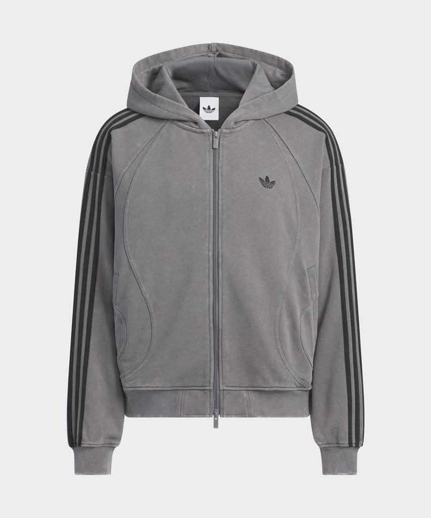 adidas Толстовка Teamgeist на молнии - Серый туман / Kq5525