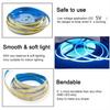 Multicolour Touch Sensor Dimmable USB LED Strip Light 5V COB Switch Lamp Tape TV Mirror Backlight Kitchen Room Night Lighting