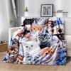 3D Плед с принтом милого кота Фланелевый Теплые одеяла Мягкое и удобное одеяло постельные принадлежности покрывало на кровать Подарок на день рождения