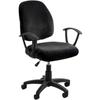 Office Chair Cover Super Soft Velvet Stretch Washable Dustproof Protectors Computer Desk Armless Chair Slipcover