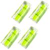 Phyxiul Mini Level, Horizontal Level, Portable Level with Bubble Detector, Pack of 4, Still Image Layout Tool, Carpentry Tool, Construction Site, Civi