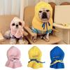 Cozy Woolen Pet Hat Knitted Drawstring Fade-resistant Comfortable To Wear Soft Warm Neck Scarf Hat Winter Supplies