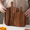 Food-Safe Cutting Board with Handle Bread Board New Fruit Board  For Fish Cheese Bread Desserts