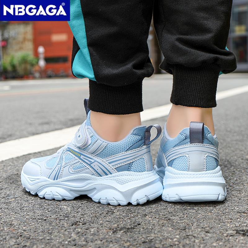 Новая детская дышащая повседневная обувь для мальчиков, легкие кроссовки для детей для школы, ходьбы и бега, нескользящая спортивная обувь