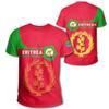 2023 Tessffel Africa Country Eritrea Lion Colorful Retro 3DPrint Men/Women Summer Casual Funny Short Sleeves T-Shirts Streetwear