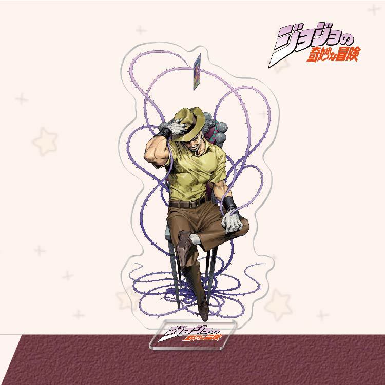 JoJo's Bizarre Adventure Анимационные Комиксы Периферийные Игрушки JOJO Дио Акриловый Настольный Стенд Аниме Фигурка Действия Модель Коллекция