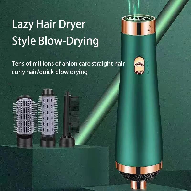 Hair Dryer Comb Hot Air Curling For Hair Roller Blow Dryer Ionic Hair Straightening Brush Quick Dry Hair Curler Curling Iron