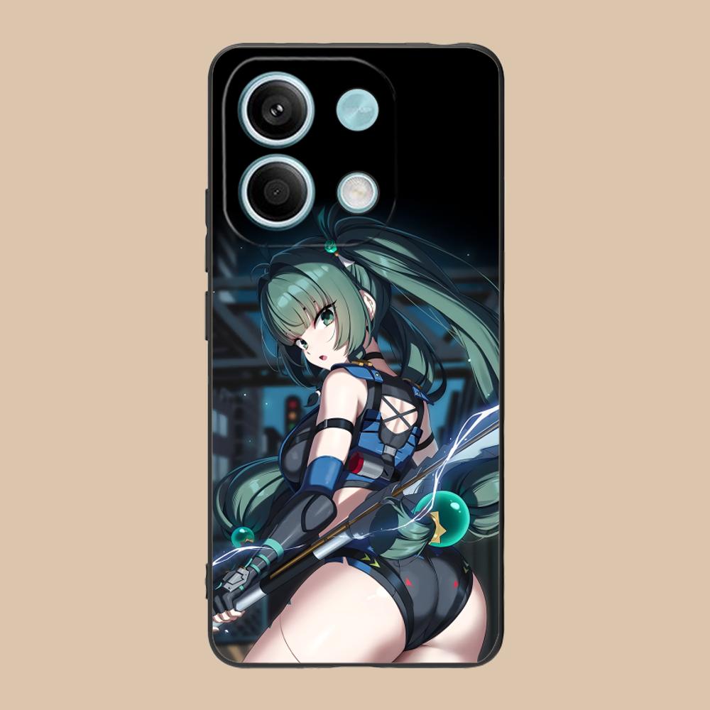 Чехол для телефона Zenless Zone Zero QingYi для POCO F7 F6 F5 F4 F3 F2 Pro GT C75 C71 C65 C61 C40 Pro Ultra с яркой печатью