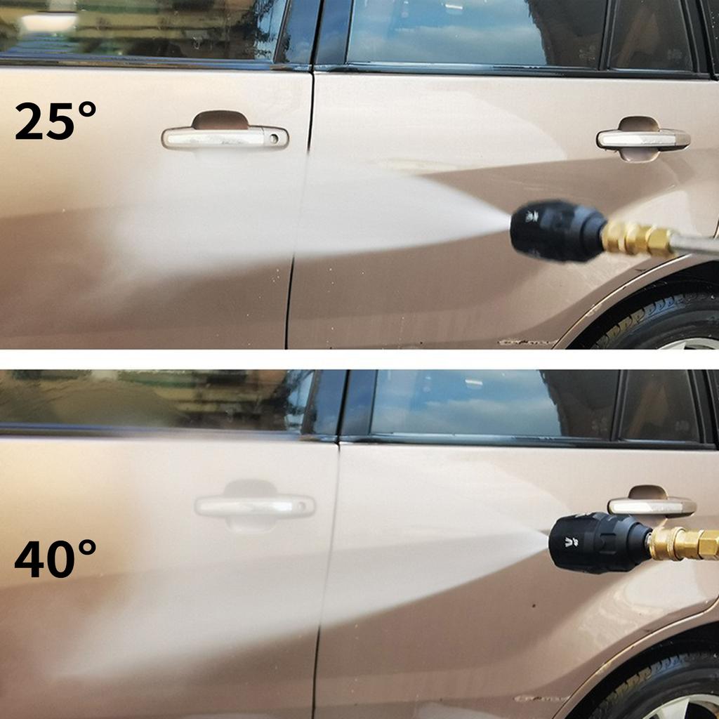 Короткий пистолет для мойки высокого давления, 4000 фунтов на кв. дюйм, мощный пистолет для мойки с насадкой 5 в 1, разъем для шланга M22, автомобильный