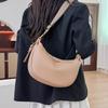 Dumpling Bag Women 2025 New Casual Simple Broadband Messenger Bag High Sense Large Capacity Shoulder Bag