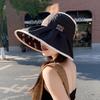 Летняя двусторонняя солнцезащитная дышащая шляпа-ведро с широкими полями для женщин