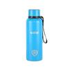 Thermo Insulated Stainless Steel Flask Bottle For Hot And Cold Drinks Travel Office Use Spill Proof Wide Mouth Blue 550ml Durable Design