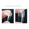 550 Pcs Press on Nail Tips Kit Full Cover Clear Medium Almond False Nails Soft Gel