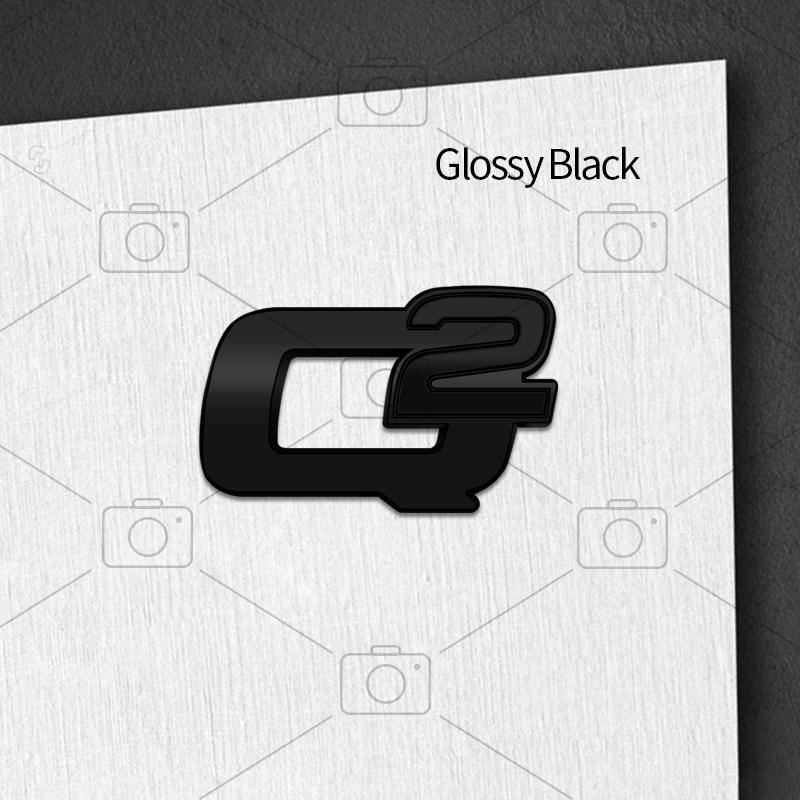 QGDM1 Car Metal Q2 Logo Badge Steering Wheel Decals Styling For Alfa Romeo Giulia Brera Tonale 156 Stelvio Emblems Sticker Accessories
