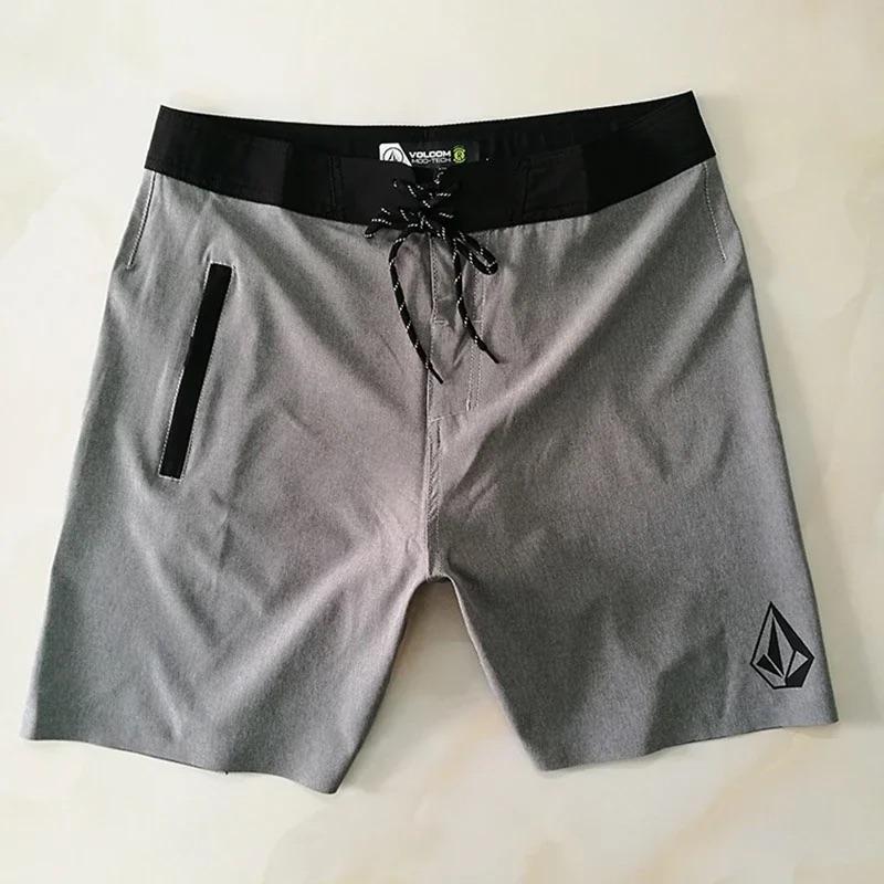 Новые водонепроницаемые шорты для плавания Лазерные легкие мужские boardshorts Спандекс Высокая эластичность Бермуды Фирменные плавки