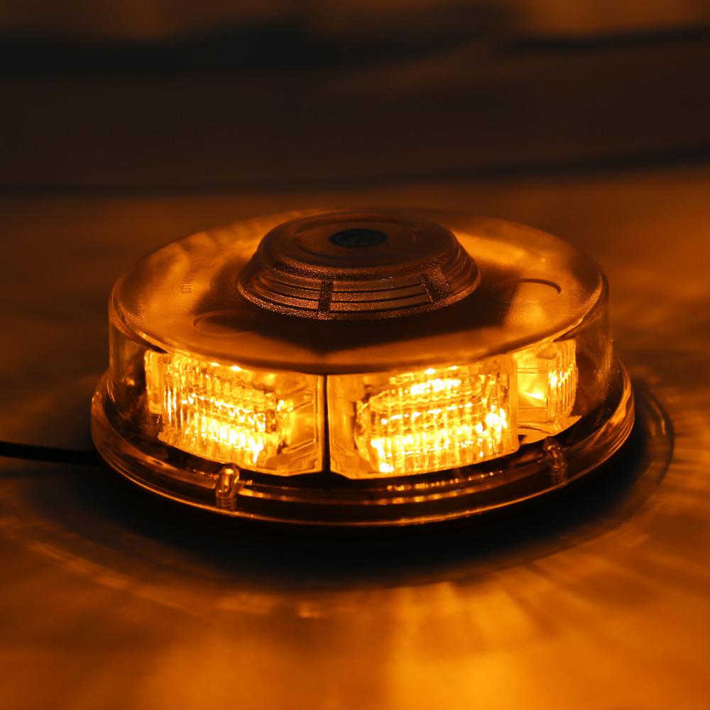 Magic colorM Police Light Flashing Beacon Strobe Alarm Signal LED Roof Warning Emergency Lamp LED Red Blue Car Truck Magnetic