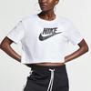 Nike Sportswear Essential Cropped Casual T-Shirt Women Tops White BV6176-100