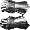 Medieval Armor Gauntlets Steel Gloves Armor Pair | Medieval Knight Costume| Warrior Metal Gauntlet 33 Cm