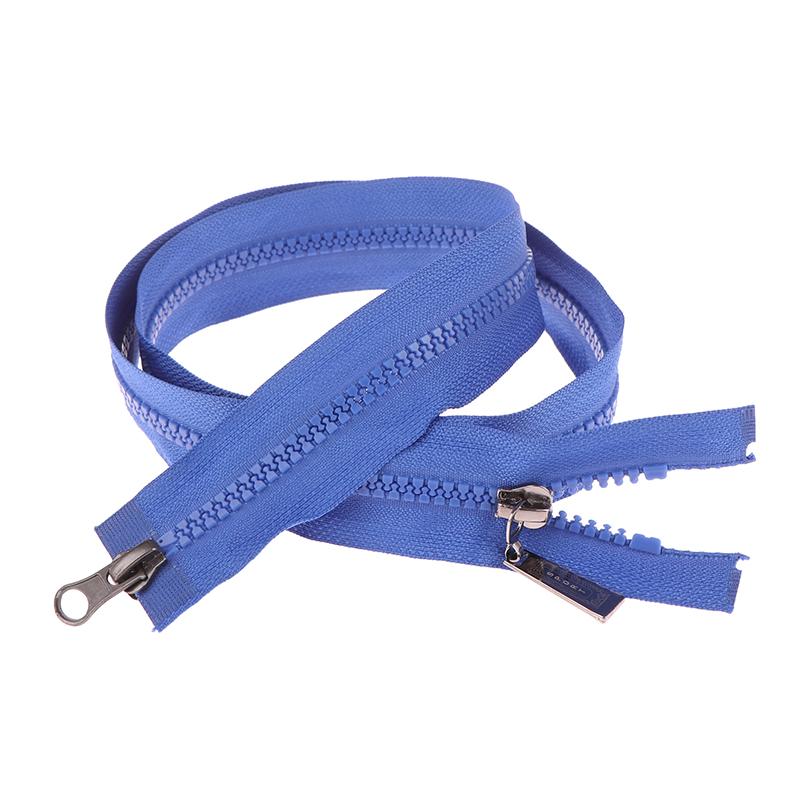 80Cm Resin Zipper 13Colors Double Sliders Open-End Zippers For Sewing Jacket Coat Zips Repair Kit Diy Bag Clothing Accessories